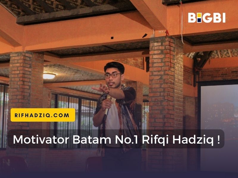pembicara motivator batam rifqi hadziq