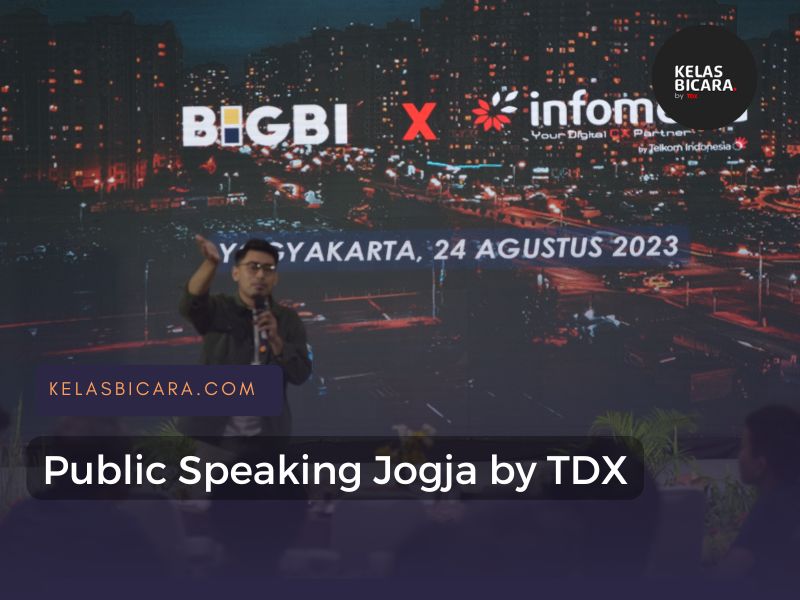 kursus public speaking jogja terbaik harga murah by tdx